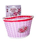 Корзинка детская на руль для велосипеда 16"-20" "Роза"