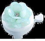 Звонок велосипедный "Цветок белый"