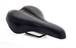 Vintage. Седло комфортное, размер 258x190мм, черный,инд.уп Vinca Sport