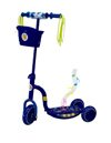 арт. L007В........Самокат трехколесный музыкальный с проблесковыми маячками, до 20 кг
